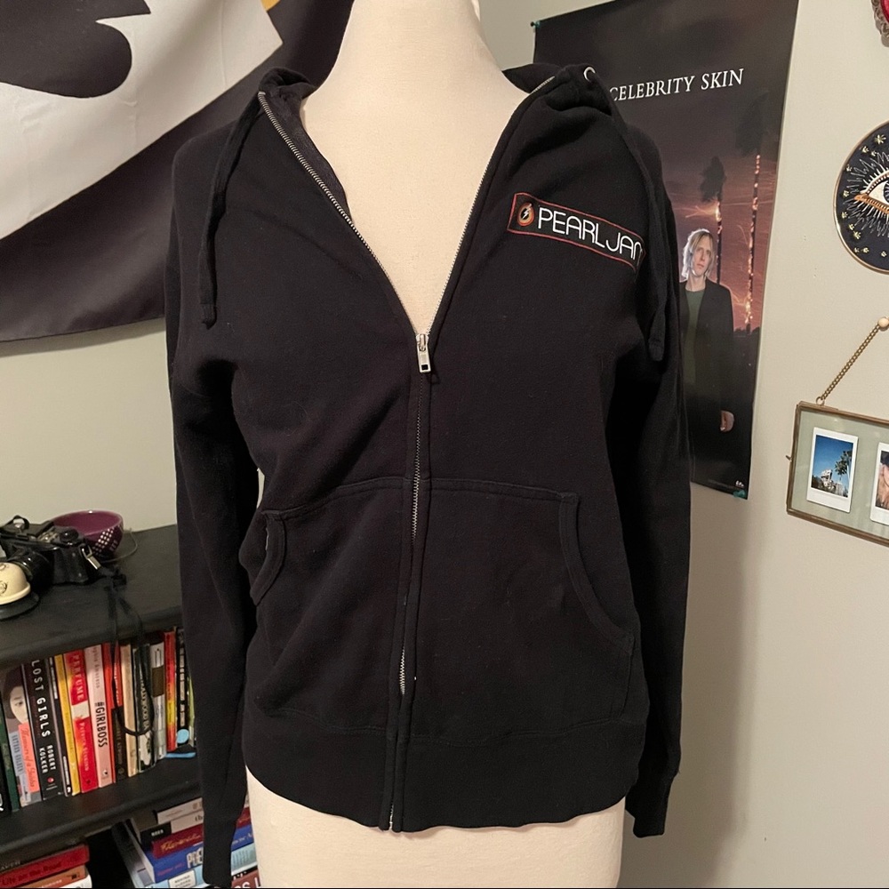 Pearl Jam Lightning Bolt 2014 Tour Zip Sweatshirt